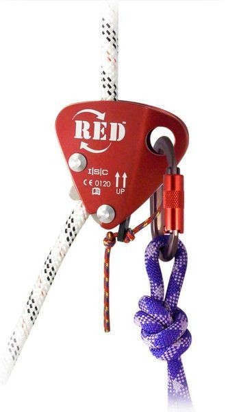ISC The RED 7/16" Back-Up w/ Popper Tow Cord - ANSI 2 Person Rated